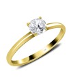 Splendid CZ Silver Ring SCR-102